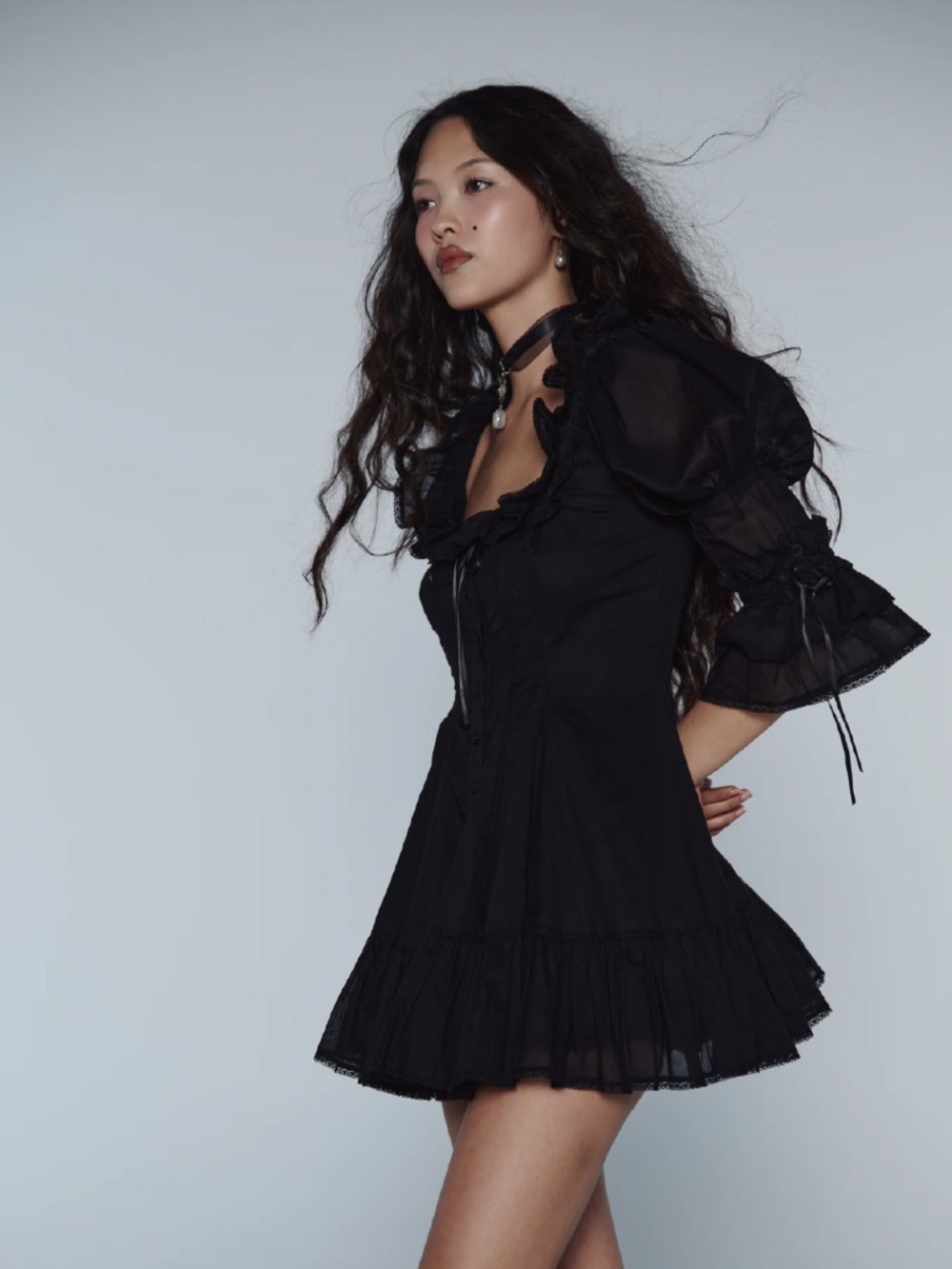The Caviar Libertine Blouse - Picture 4 of 11